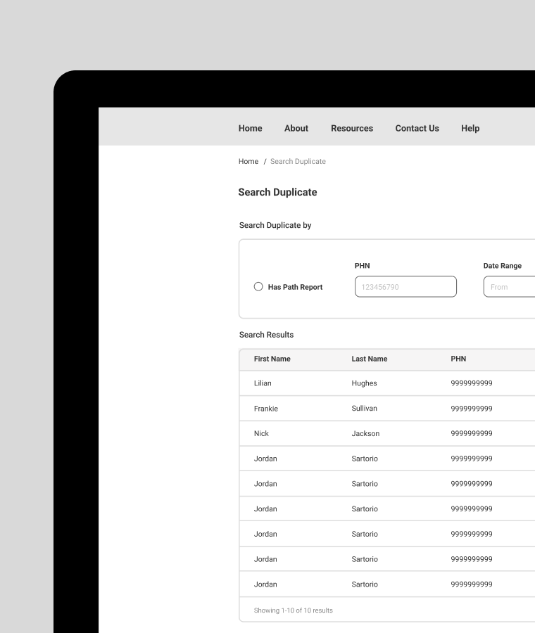 Pathological Diagnosis Portal